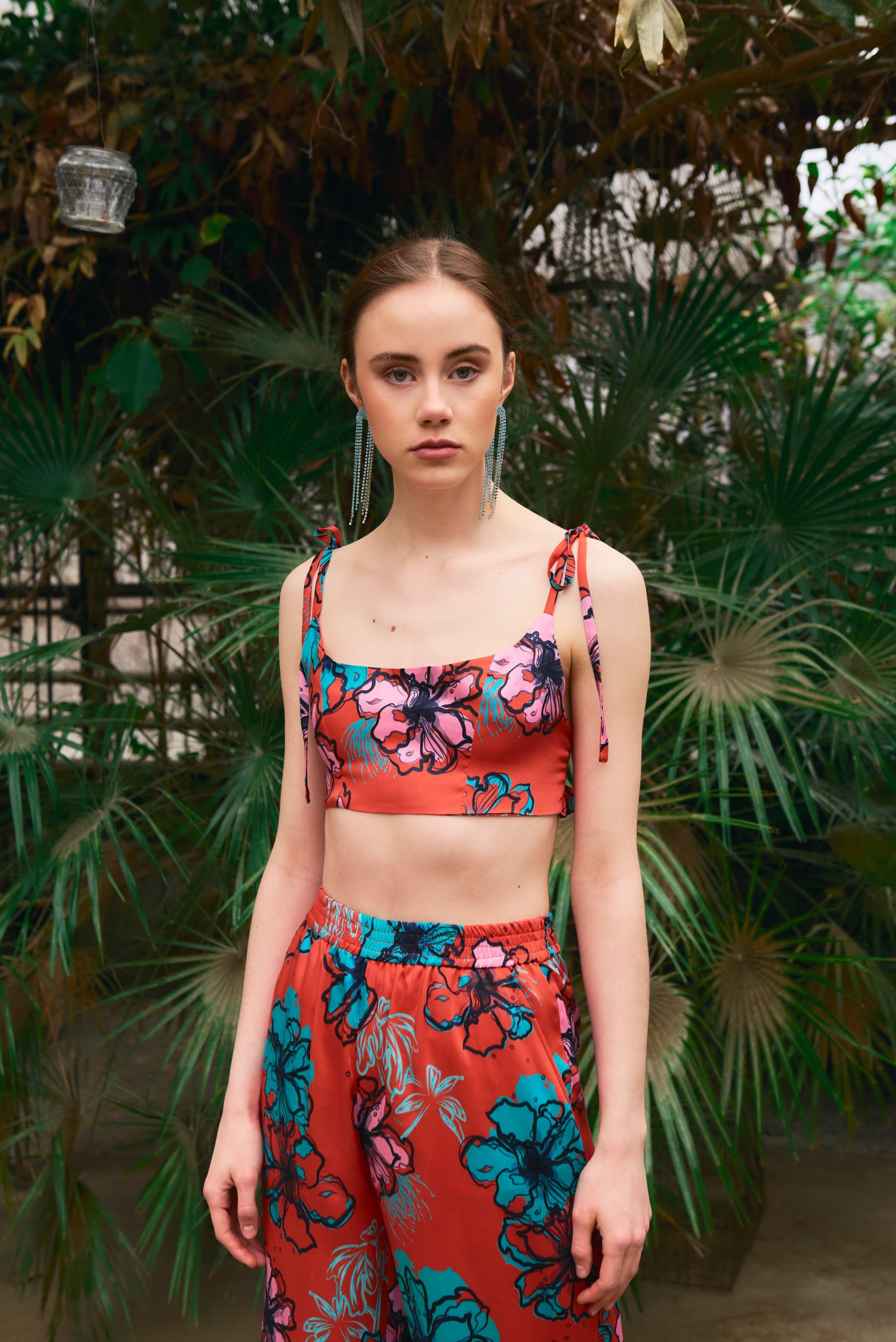 Fierce Florals Crop Top