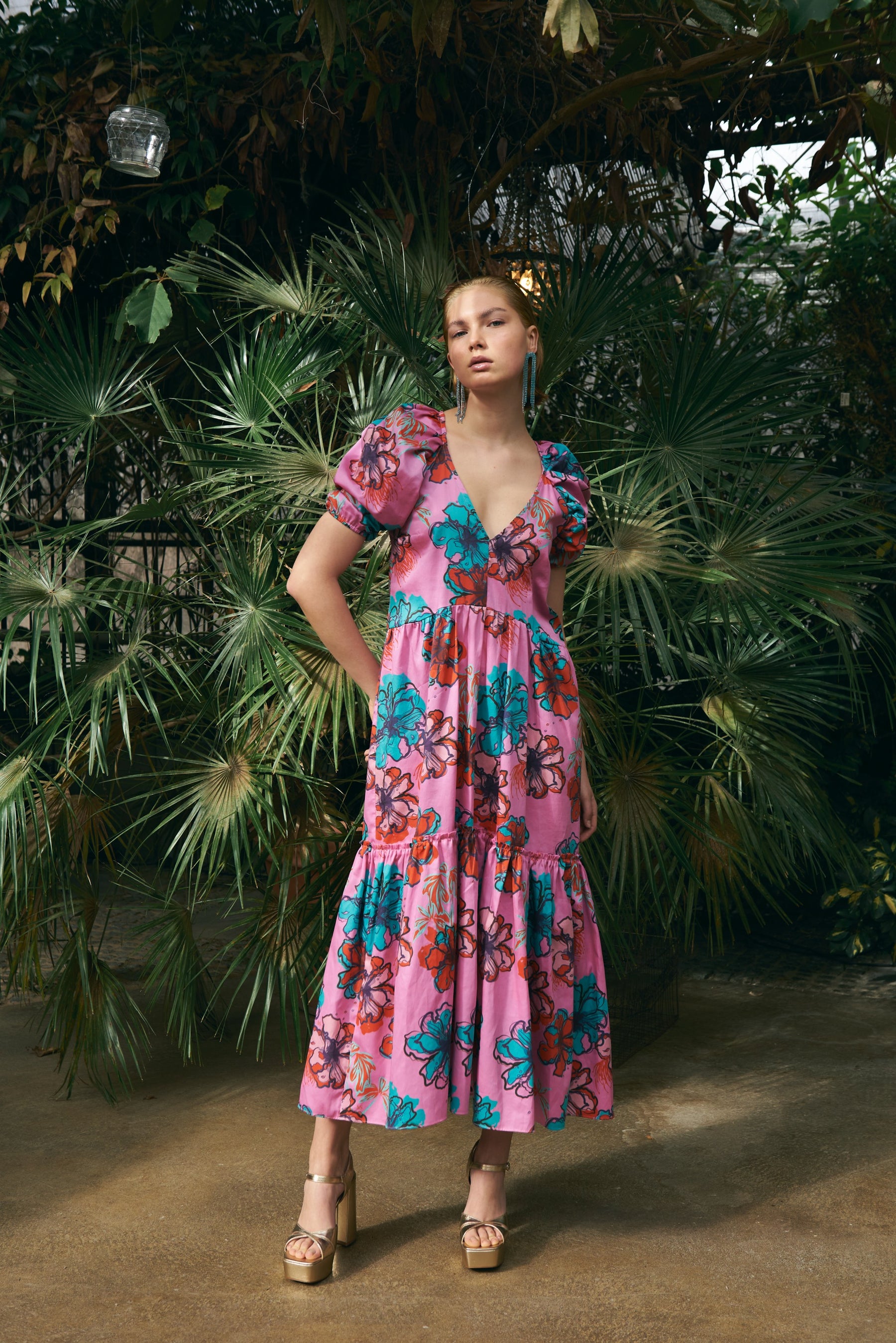 Garden Princess Maxi Dress