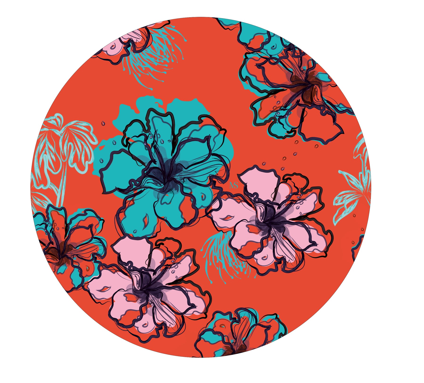 Fierce Florals Crop Top