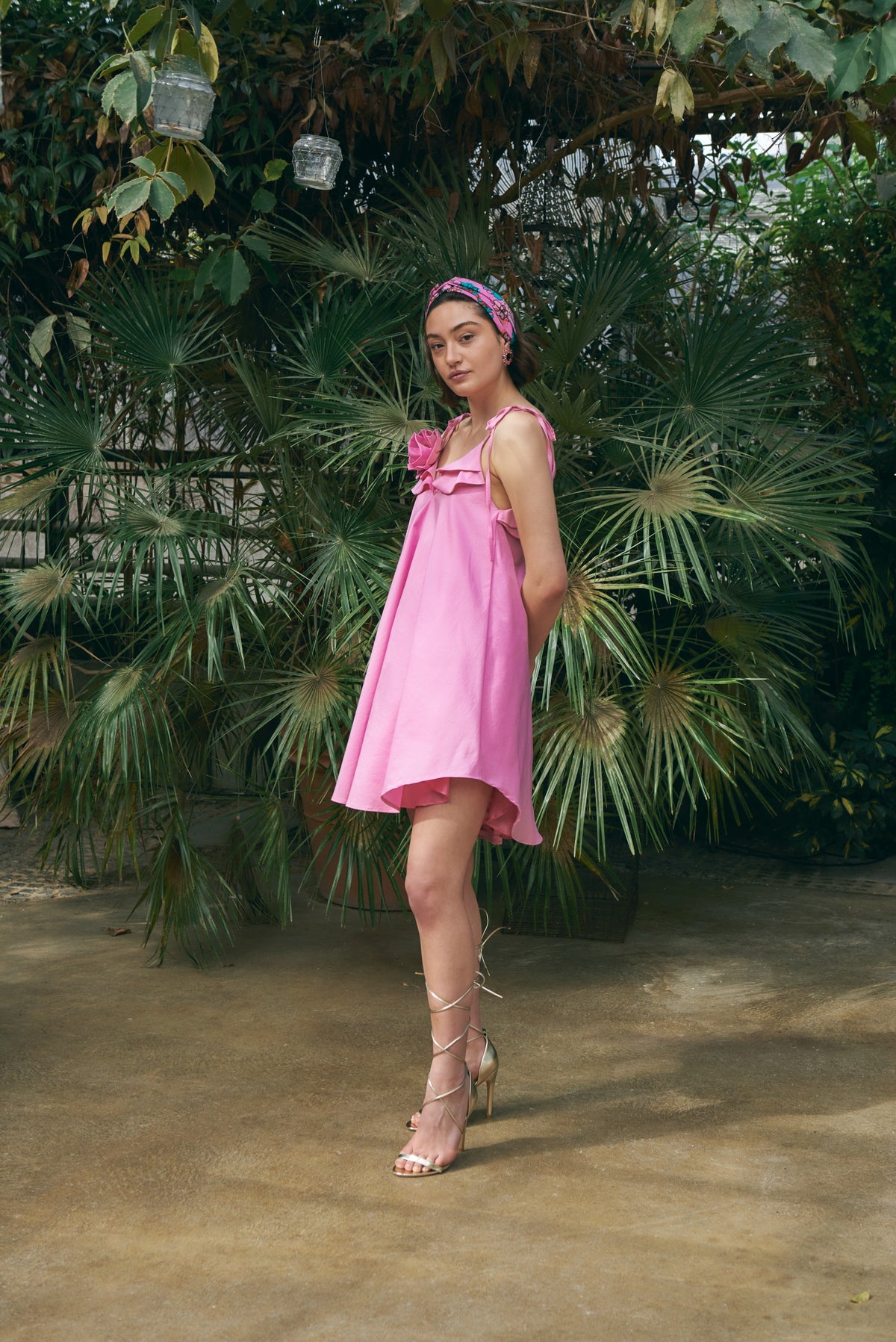 Rosy Daydream Mini Dress