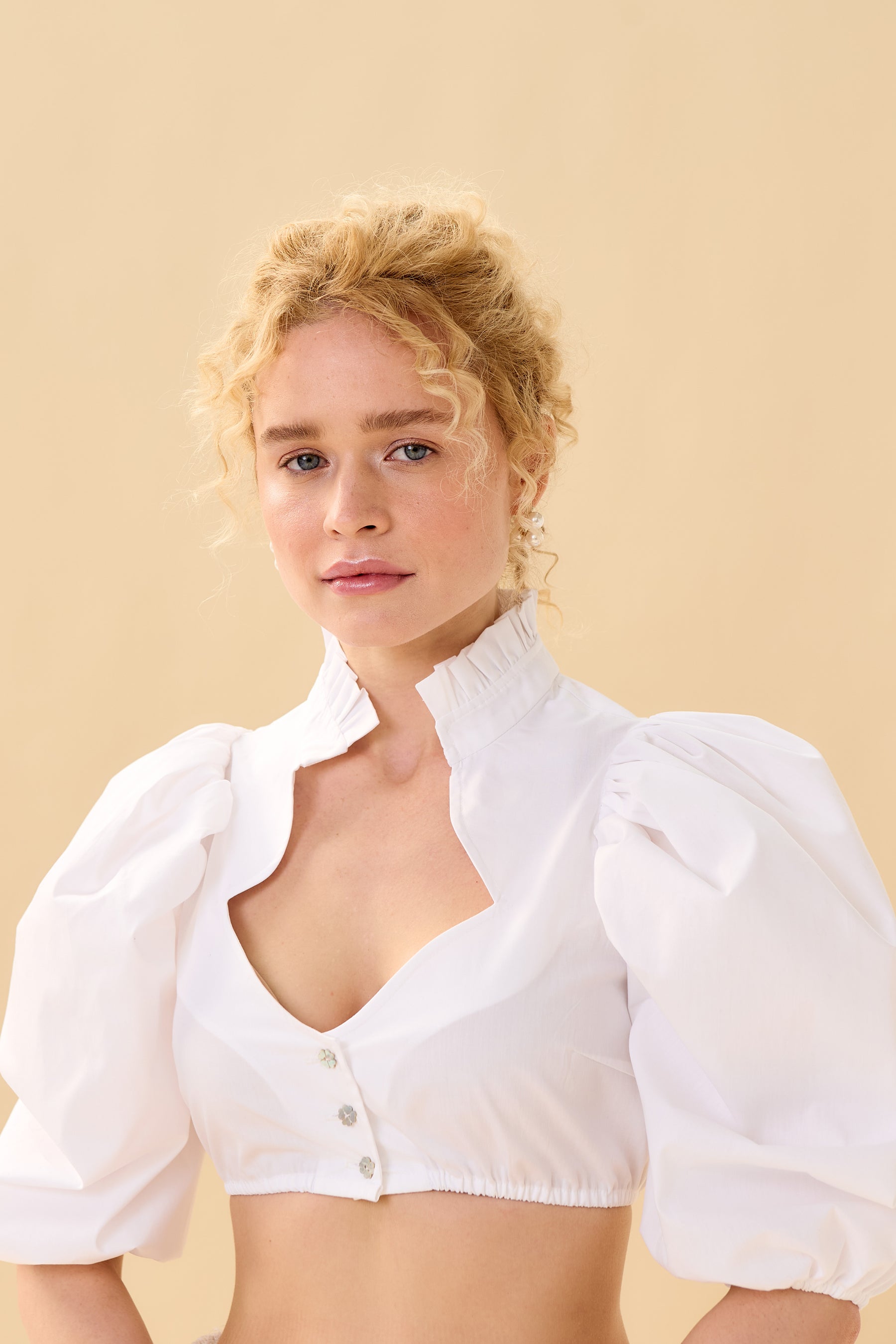 Pearl Cotton - Bluse