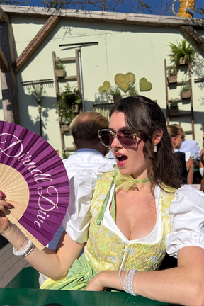 Fächer Dirndl Diva