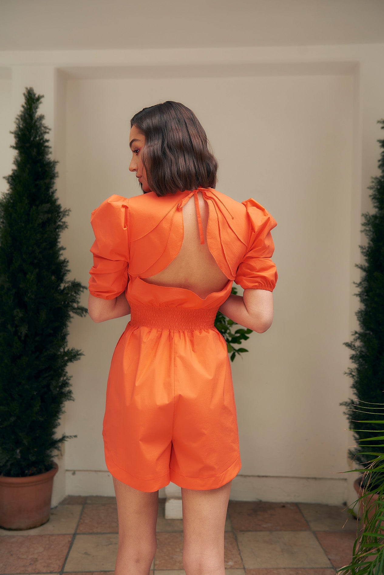 Italian Peach Playsuit